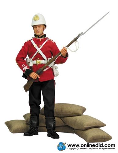 DID 1/6 12" British Empire Series 24th Regiment of Foot South Wales Borderers Rorke's Drift 1879 Private Williams Action Figure