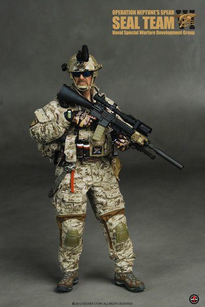 Soldier Story 1/6 12" Operation Neptunes Spear Seal Team Action Figure