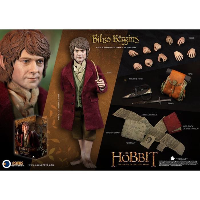 Asmus Toys 1/6 12" HOBT07 Heroes of Middle-Earth The Hobbit Bilbo Baggins Action Figure