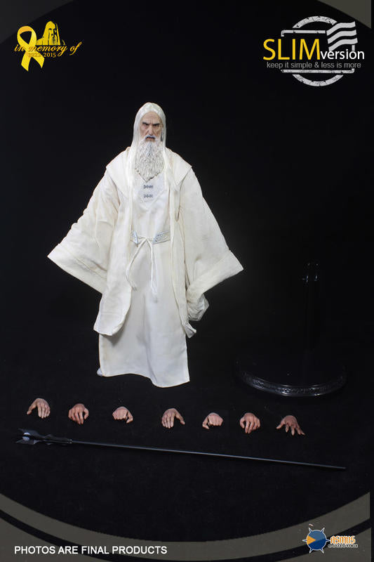 Asmus Toys 1/6 12" SLIM001 Heroes of Middle-Earth The Lord Of The Rings Saruman Action Figure