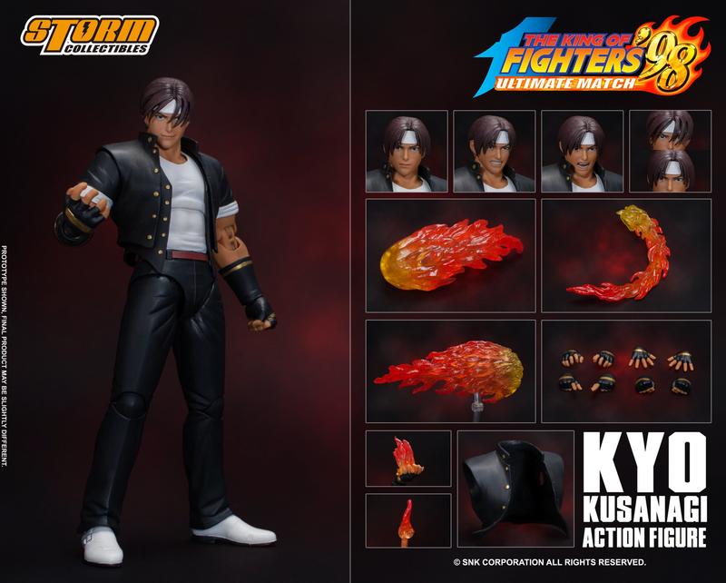 Storm Toys 1/12 Collectibles KOF The King of Fighters 98 UM Ultimate Match Kyo Kusanagi Action Figure