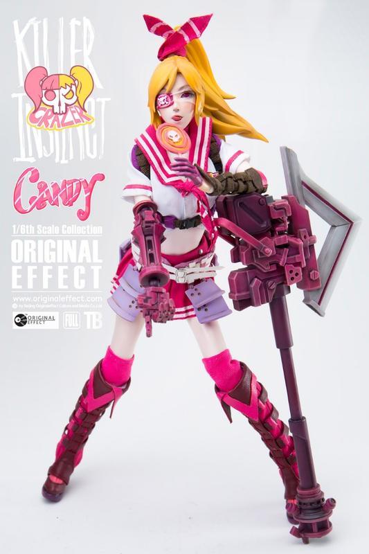 Original Effect 1/6 12" Killer Instinct Paradise Candy Action Figure