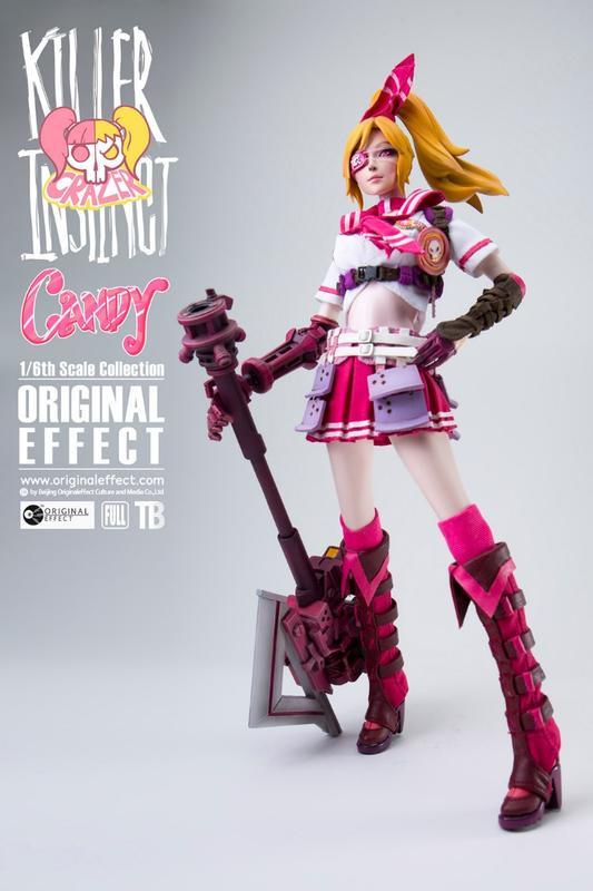 Original Effect 1/6 12" Killer Instinct Paradise Candy Action Figure