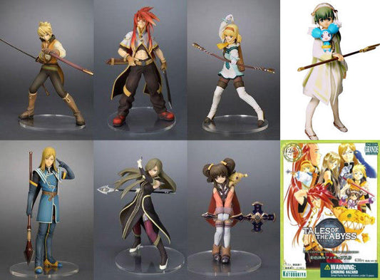 Kotobukiya One Coin Tales Of The Abyss TOA 6+6+1 Secret 13 Trading Collection Figure Set