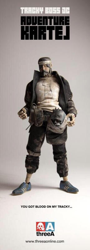 ThreeA 3A Toys 1/6 12" Ashley Wood Adventure Kartel Fighting JC Tracky Boss ver Action Figure