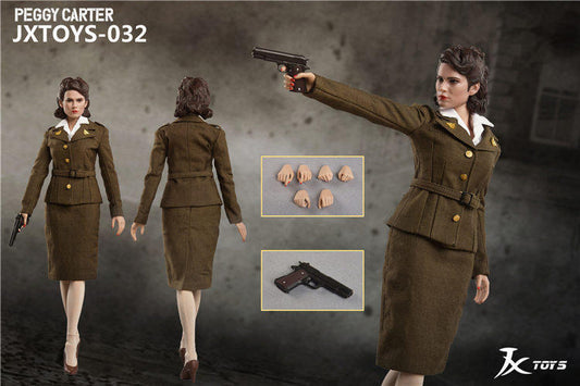 JXToys 12" 1/6 032 Peggy Carter Action Figure