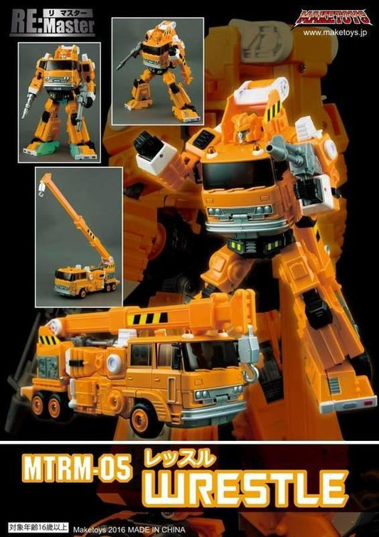 Maketoys ReMaster Transformers MTRM-05 Wrestle Action Figure