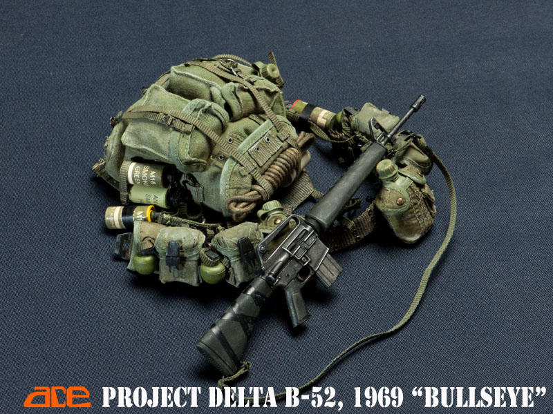 Ace 1/6 12" Project Delta B-52 1969 Bullseye Action Figure