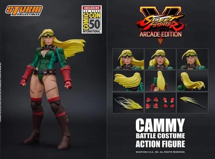 Storm Toys 1/12 Collectibles Street Fighter V Arcade Edition SDCC Cammy Battle Custume Action Figure