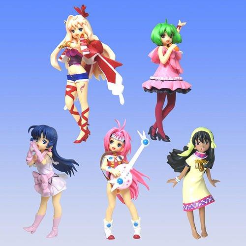 Bandai Half Age Girls Robotech Macross Heroine Collection Vol 2 5+5 10 Trading Figure Set