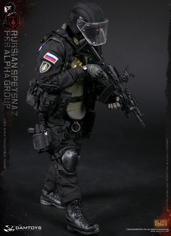 DamToys 1/6 12" Elite Series 78064 Russian Spetsnaz FSB Alpha Group Action Figure