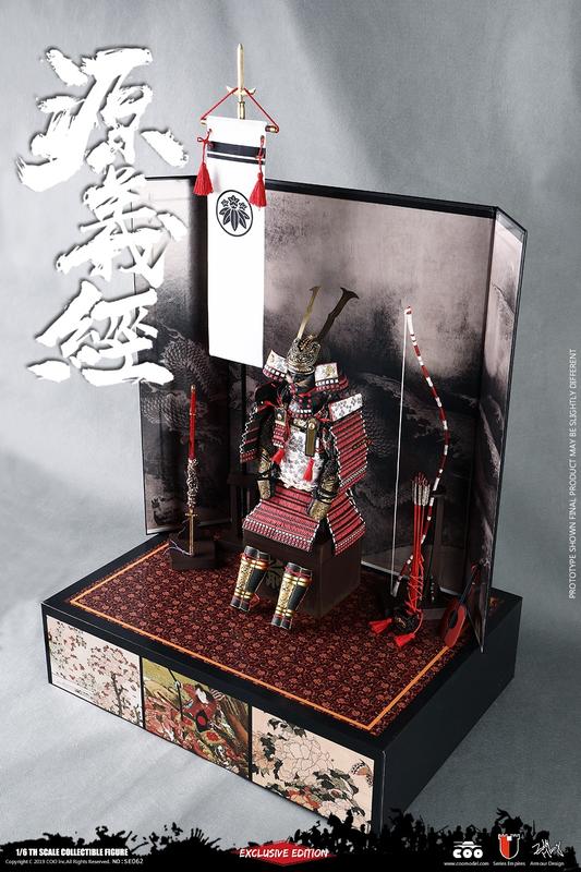 Coomodel 1/6 12" SE062 Series of Empires Minamoto No Yoshitsune Exclusive Edition Action Figure