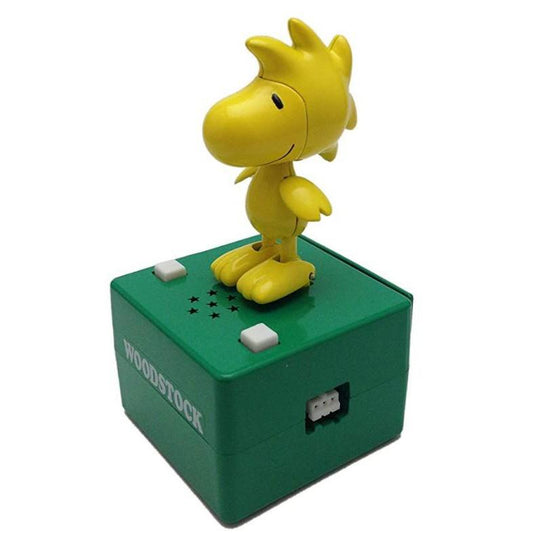 Takara Tomy Pop'n Step Musical Dancing The Peanuts Snoopy Woodstock Trading Collection Figure