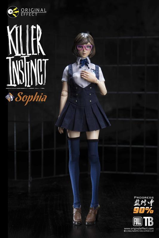 Original Effect 1/6 12" Killer Instinct War Sophia Action Figure