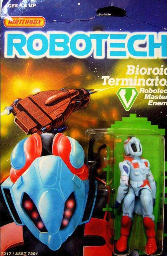 Matchbox Robotech Macross Bioroid Terminator Masters Enemy Hover Craft Action Figure