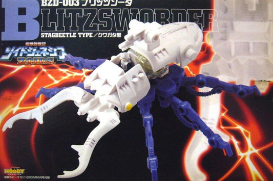 Tomy Zoids 1/72 Blox BZD-003 Blitz Sworder Stagbeetle Type Plastic Model Kit Action Figure