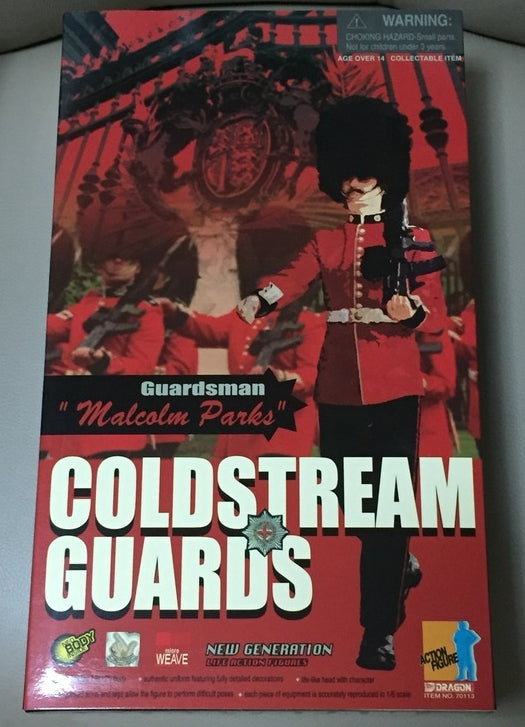 Dragon 12" 1/6 British Royal Coldstream Guard Guardsman Malcolm Parks Action Figure Used