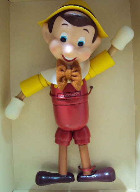 Schylling Walt Disney Pinocchio Wooden Doll Action Figure