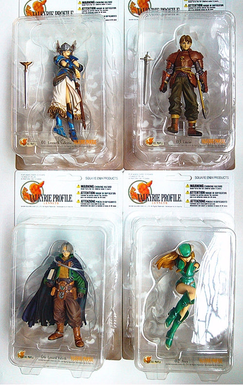 Square Enix Products Valkyrie Profile Trading Arts 4 Figure Set