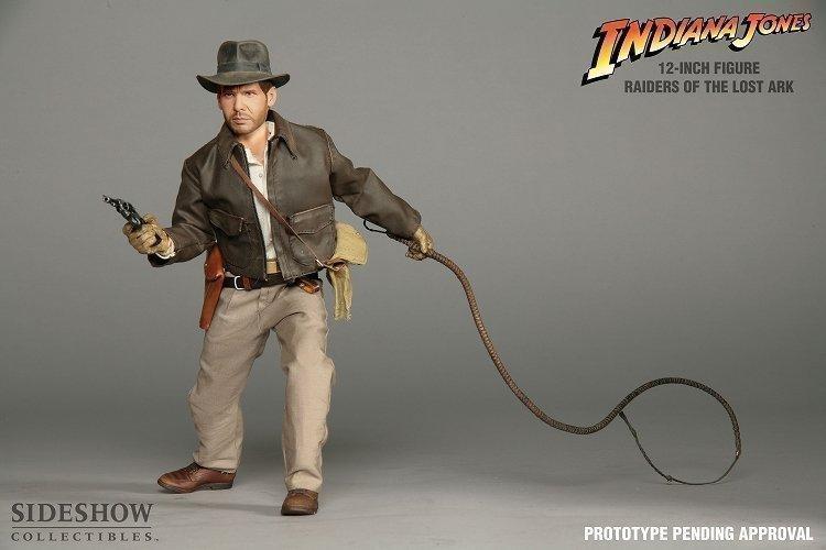 Sideshow 1/6 12" Raiders Of The Lost Ark Indiana Jones Action Figure