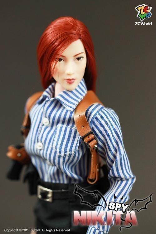 ZCWO 2011 12" 1/6 Girl Spy Nikita Action Figure