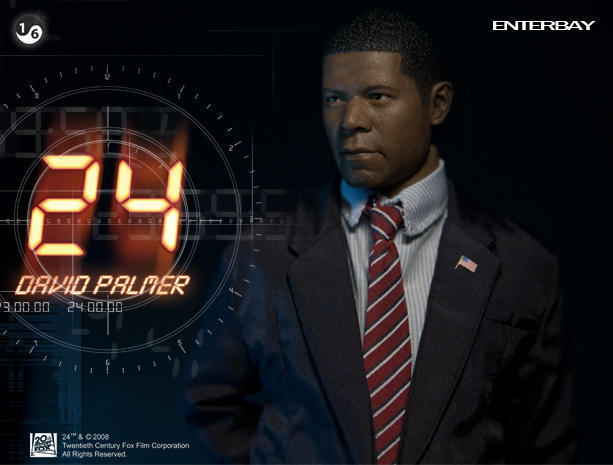 Enterbay 1/6 12" 24 David Palmer Action Figure