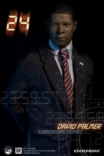 Enterbay 1/6 12" 24 David Palmer Action Figure