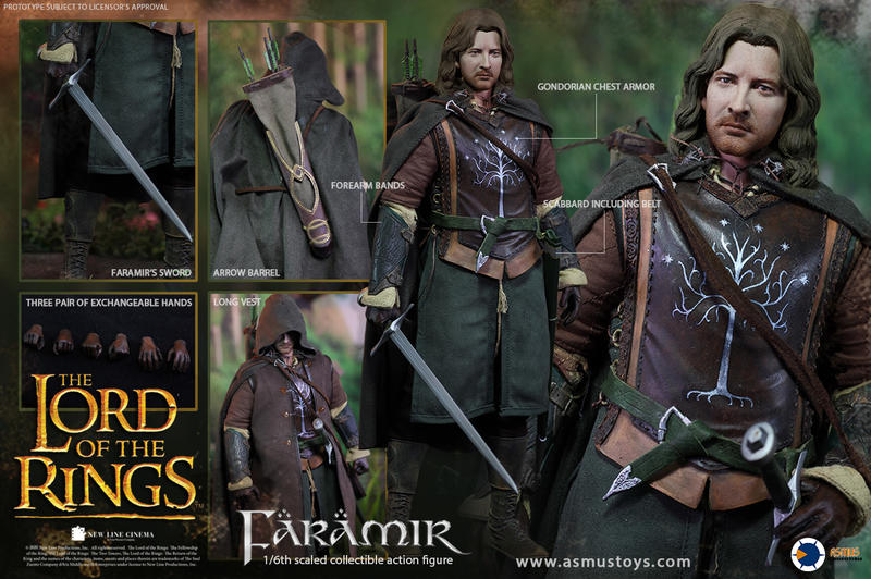 Asmus Toys 1/6 12" LOTR026 Heroes of Middle-Earth The Lord Of The Rings Faramir Action Figure