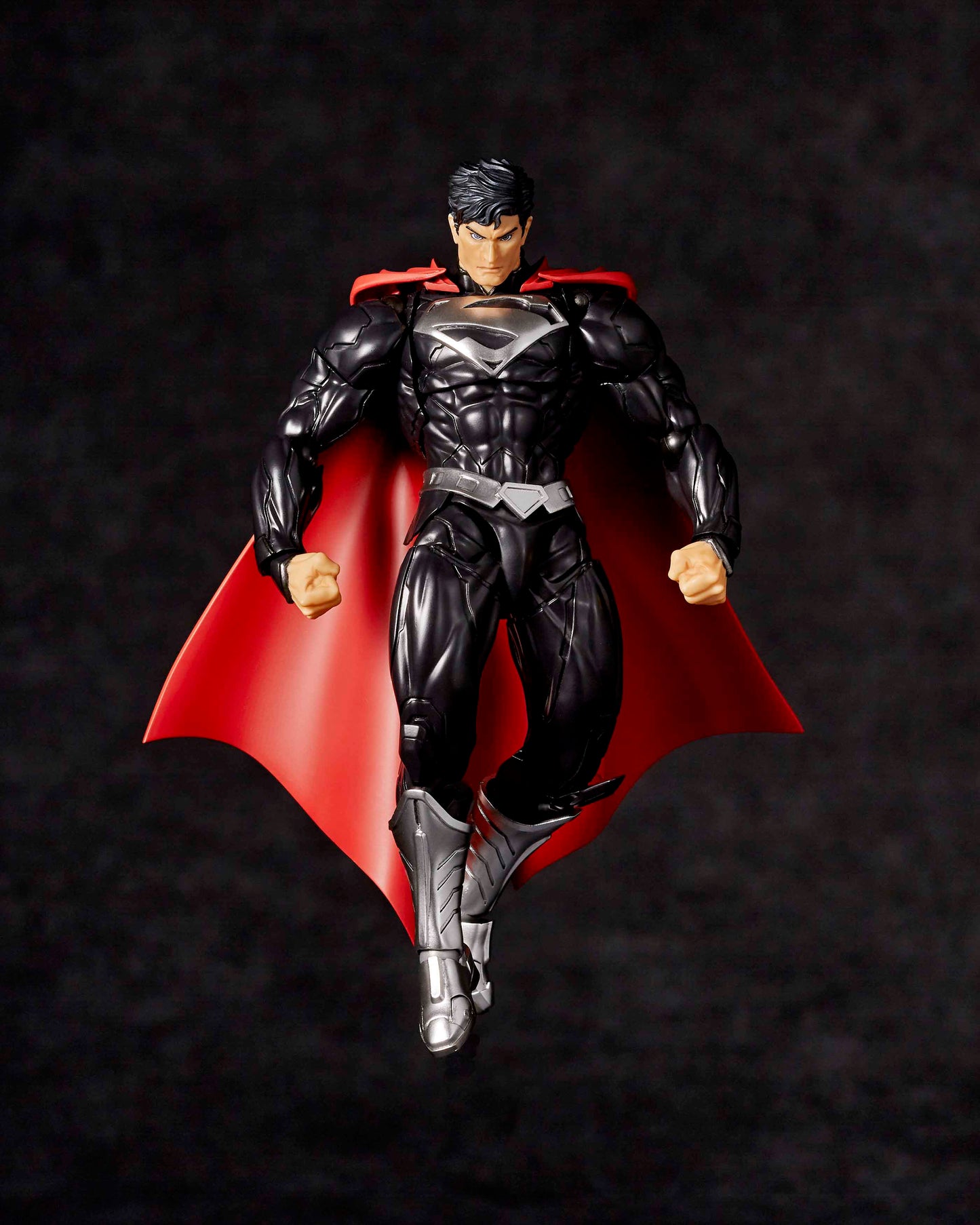 Kaiyodo Revoltech Amazing Yamaguchi 027EX DC Comics Superman Black Limited Edition Action Figure