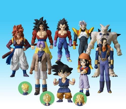 Bandai Dragon Ball Z Super Modeling Soul Of Hyper Figuration Part GT 9 Color 9 Monochrome 18 Figure Set