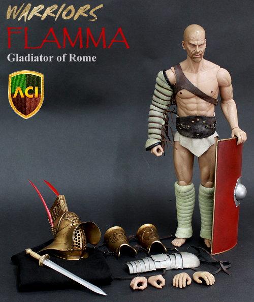 ACI Toys 1/6 12" Gladiator of Rome Warriors Flamma Action Figure