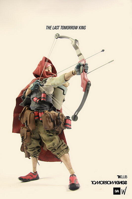 ThreeA 3A Toys 1/6 12" Ashley Wood Tomorrow King The Last Tomorrow King and the Archer ver Action Vinyl Figure