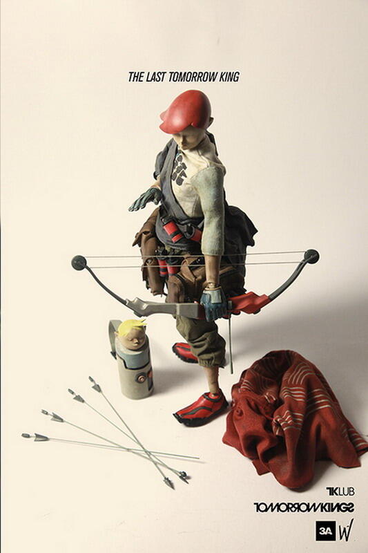 ThreeA 3A Toys 1/6 12" Ashley Wood Tomorrow King The Last Tomorrow King and the Archer ver Action Vinyl Figure