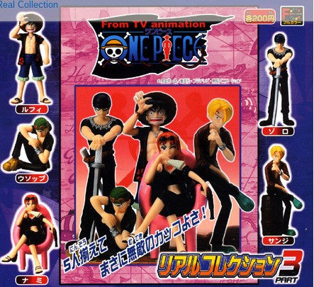 Bandai 2001 One Piece From TV Animation Gashapon Real Collection Part 3 5 Trading Figure Set - Lavits Figure
 - 1