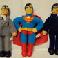 DC Comics 1991 Superman Supergirl 5 Plush Doll Figure Set