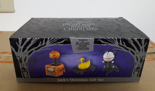 Disney Tim Burton The Nightmare Before Christmas Jack's Christmas Gift Figure Set