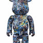 Medicom Toy Be@rbrick 400% Jackson Pollock Studio Ver 11" Vinyl Figure