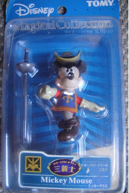Tomy Disney Magical Collection 110 The Three Musketeers Mickey Mouse Trading Figure