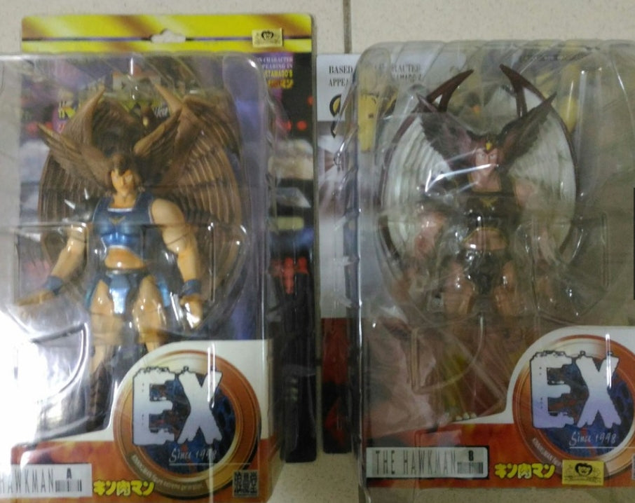 Romando Yudetamago's Kinnikuman The Hawkman EX 2 Action Figure Set