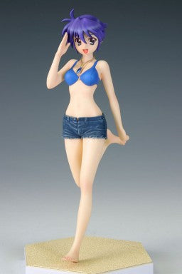 Wave 1/10 Magical Girl Lyrical Nanoha Strikers Subaru Nakajima Swimsuit Bikini Pvc Figure