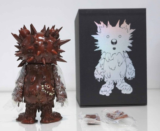 Instinctoy Hiroto Ohkubo Inc Woodgrain Color Ver 8" Vinyl Figure Used - Lavits Figure
 - 2