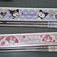 Sanrio Hi-Life Limited My Melody Kuromi 2 304 Stainless Steel Chopsticks Set - Lavits Figure
 - 2