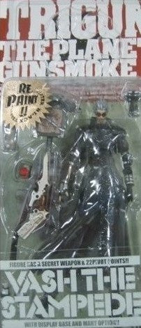 Kaiyodo Trigun Vash The Stampede Planet Gunsmoke Black Repaint ver Action Figure