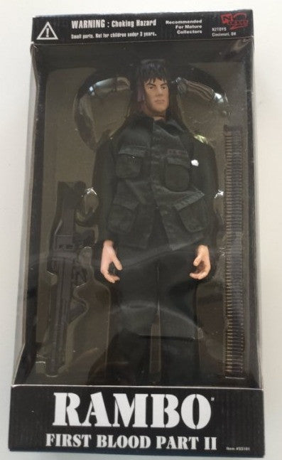 N2 Toys 2001 1/6 12" First Blood Part II 2 John Rambo Action Figure