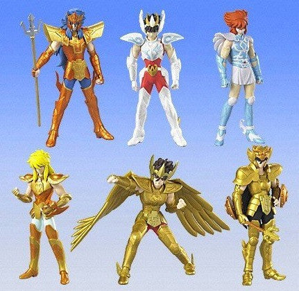 Bandai HGIF Saint Seiya Myth Cloth Gashapon Overture 6 Figure Set - Lavits Figure
 - 2