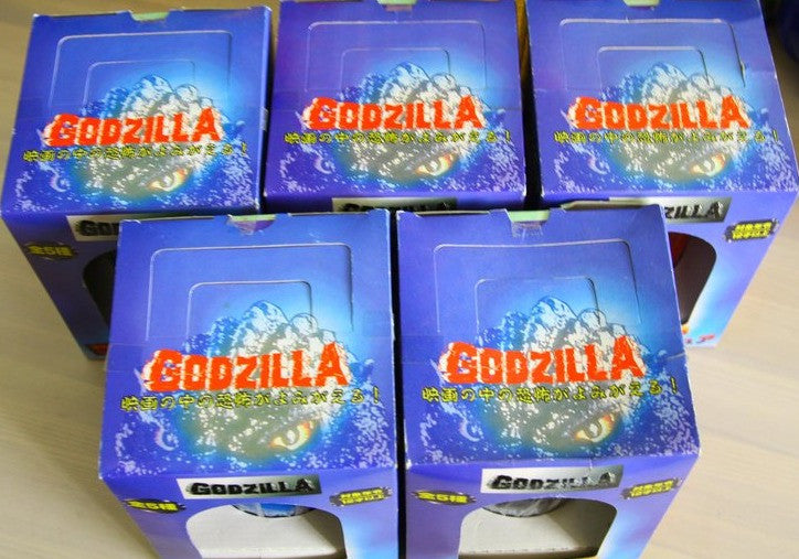 1998 Godzilla Scratch Light Up 5 Trading Collection Figure Set - Lavits Figure
 - 2