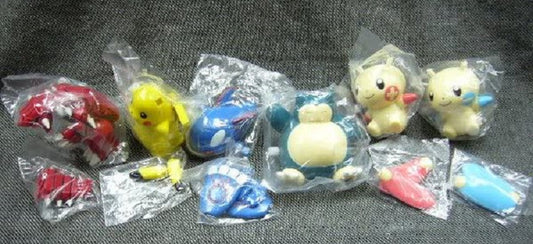 Tomy Pokemon Pocket Monsters Gashapon Minimini Tokotoko 6 Mini Figure Set - Lavits Figure
