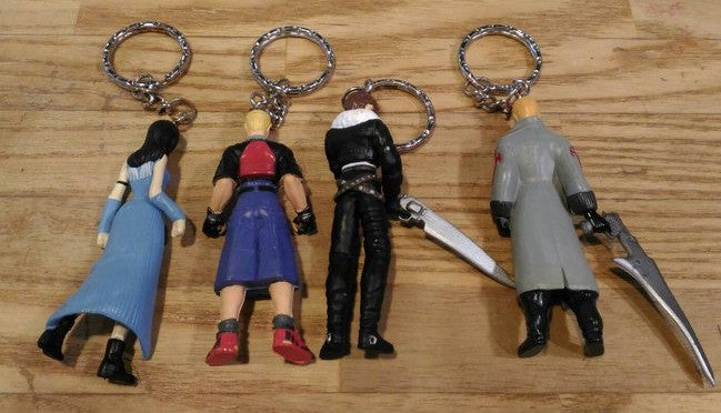 Banpresto Final Fantasy VIII 4 Mascot Key Holder Chain Strap Figure Used - Lavits Figure
 - 2