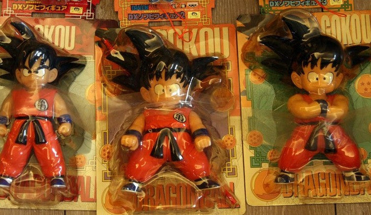 Banpresto Dragon Ball Collection Soft Vinyl 6 Junior Son Goku Figure Set - Lavits Figure
 - 3
