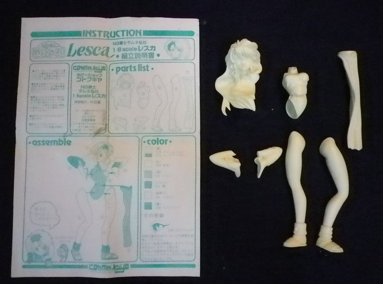 Kotobukiya 1/8 NG Knight Lamune & 40 Lesca Garage Cold Cast Model Kit Figure